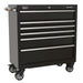 Sealey Rollcab 6 Drawer 930mm Heavy-Duty Black PTB93006 Sealey - Dynamic Drive