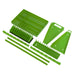 Sealey Tool Storage Organizer Set 9pc Hi-Vis Green TSK01HV Sealey - Dynamic Drive