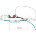 Fiamma Kit for Smart Clamp System Ducato F80S (98655Z097) Fiamma - Dynamic Drive