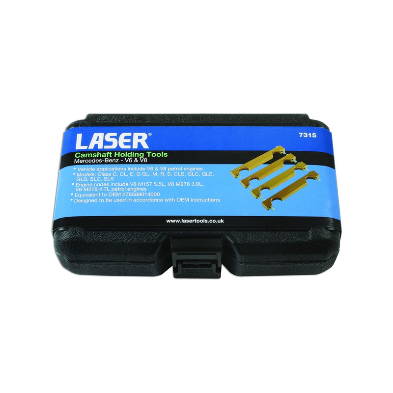 Laser Camshaft Holding Tools - for Mercedes-Benz V6, V8 7315 Laser - Dynamic Drive
