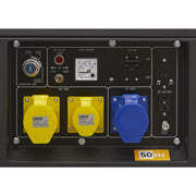 Sealey 5000W Generator 4-Stroke Engine 110/230V DG5000 Sealey - Dynamic Drive