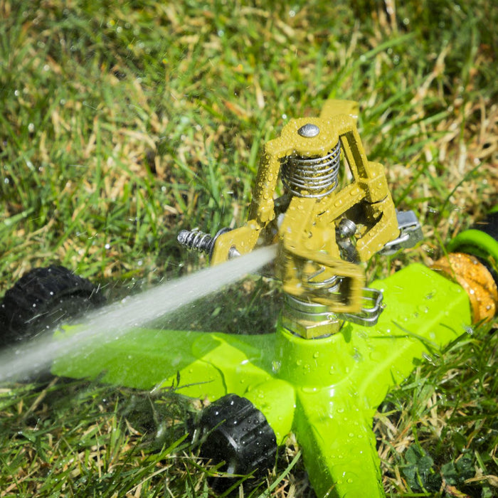 Sealey Pulsating Sprinkler With Metal Wheeled Base JS2034 Sealey - Dynamic Drive