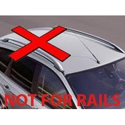Summit Roof Rack Cross Bars fits Audi A3 Saloon 2013 onwards Summit  - Dynamic Drive