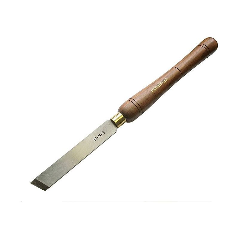 Faithfull HSS Turning Chisel 25mm Plain Skew Faithfull - Dynamic Drive
