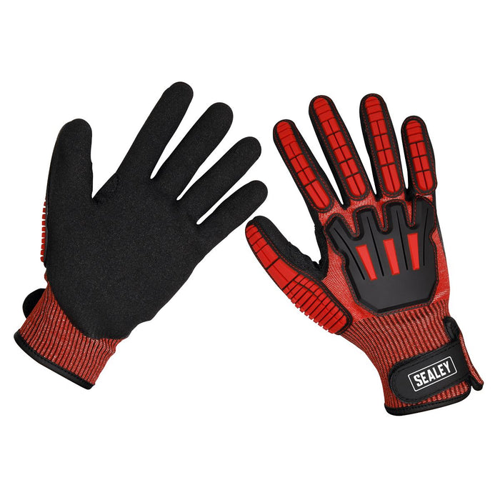 Sealey Cut & Impact Resistant Gloves X-Large Pair SSP38XL Sealey - Dynamic Drive