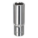 Sealey WallDrive Socket 16mm Deep 3/8"Sq Drive Fully Polished SP3816D Sealey - Dynamic Drive