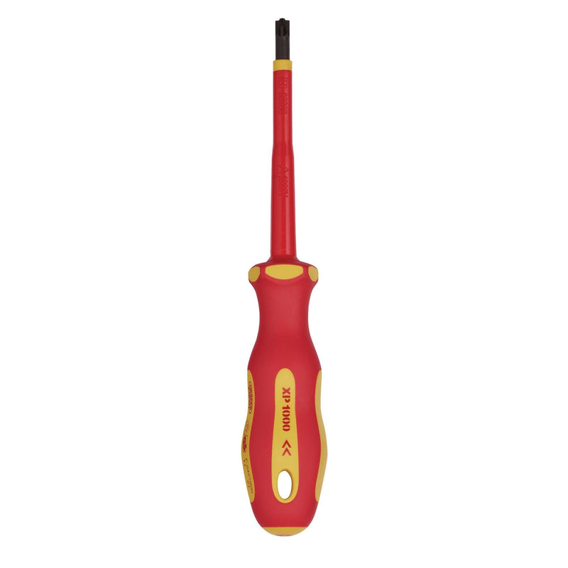 Draper XP1000 VDE PZ/SL Type Screwdriver, No.2 x 100mm 64495 Draper - Dynamic Drive
