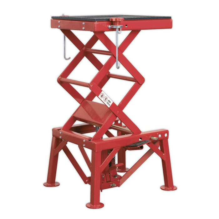 Sealey Motorcycle Lift Off-Road/Trials Bikes 135kg MC135 Sealey  - Dynamic Drive
