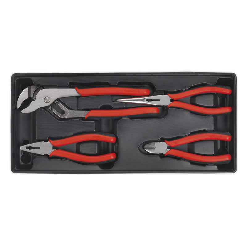 Sealey Tool Tray with Pliers Set 4pc TBT02 Sealey - Dynamic Drive