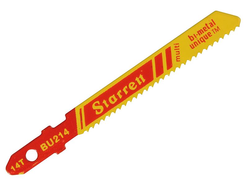 Starrett BU214-5 Multi Purpose Jig Saw Blades Pack of 5 Starrett - Dynamic Drive