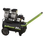 Sealey Low Noise Air Compressor 24L Direct Drive 1hp SAC2410S Sealey - Dynamic Drive