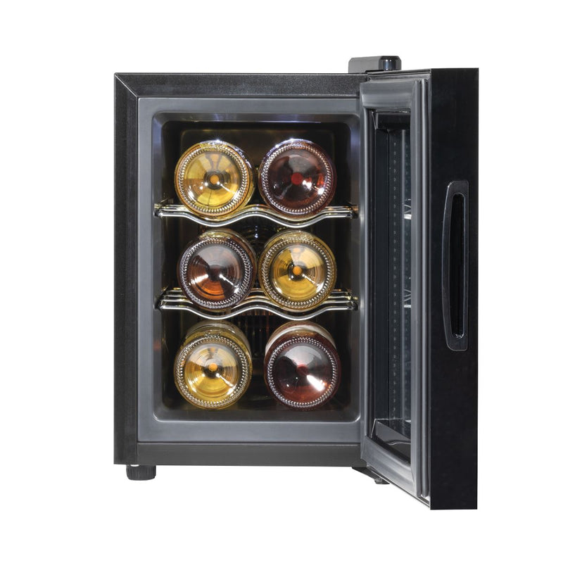 Baridi 6 Bottle Tabletop Wine Fridge & Cooler DH217 Baridi - Dynamic Drive