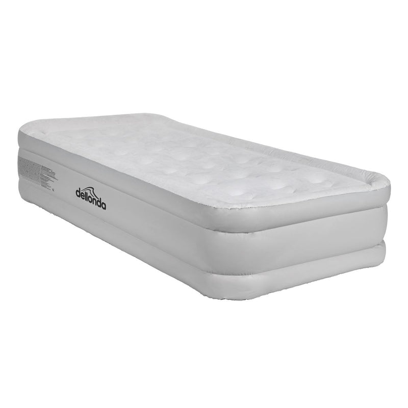 Dellonda Raised Air Bed with Removable Electric Pump & Storage Bag - Single Dellonda - Dynamic Drive