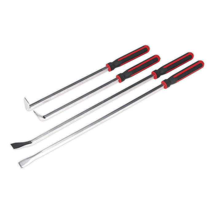 Sealey Pry Bar Set 4pc Heavy-Duty AK9100 Sealey  - Dynamic Drive