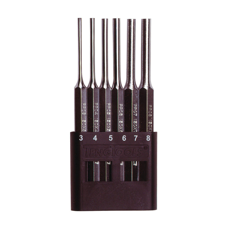 Teng Tools Parallel Pin Punch Set 6 Pieces Teng Tools - Dynamic Drive
