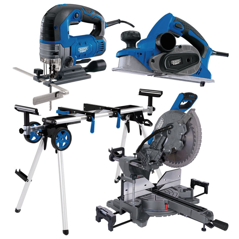 Draper Expert Carpenter/Joiner Power Tool Kit 99244 Draper - Dynamic Drive