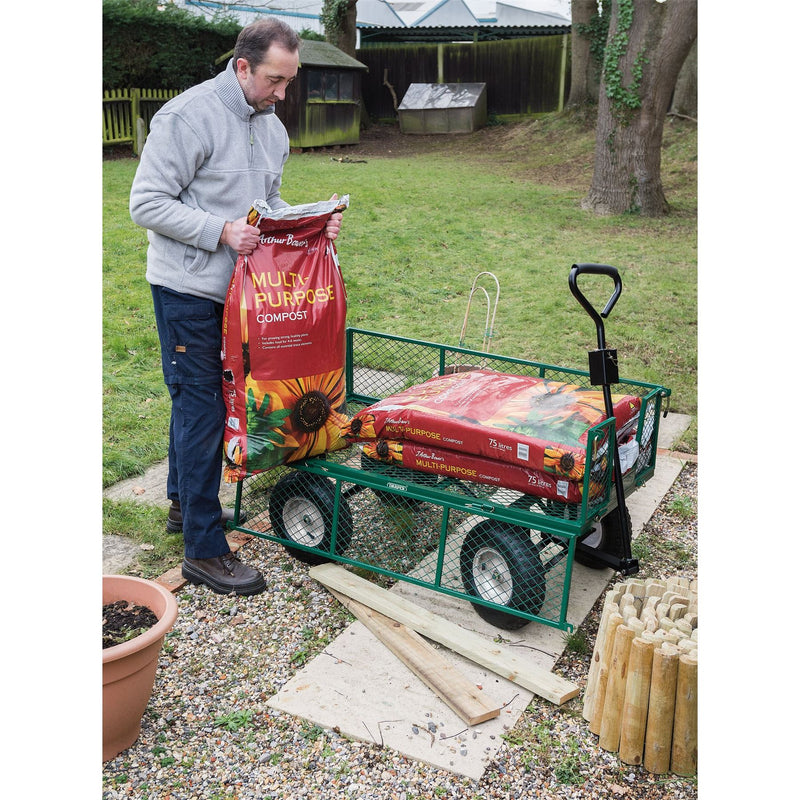 Draper Heavy Duty Steel Mesh Cart 85634 Draper - Dynamic Drive