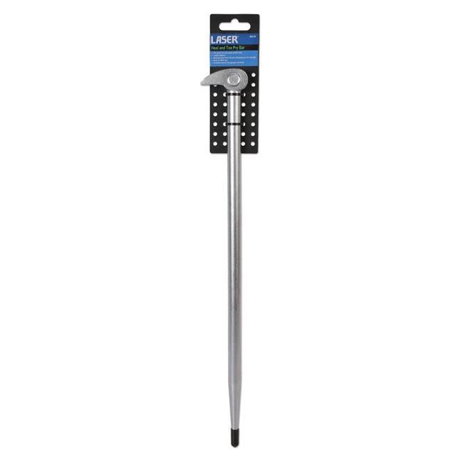 Laser Heel and Toe Pry Bar 400mm 6415 Laser - Dynamic Drive
