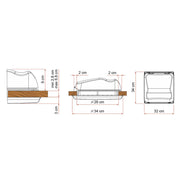 Fiamma Rooflight Vent 28 F White Fiamma - Dynamic Drive