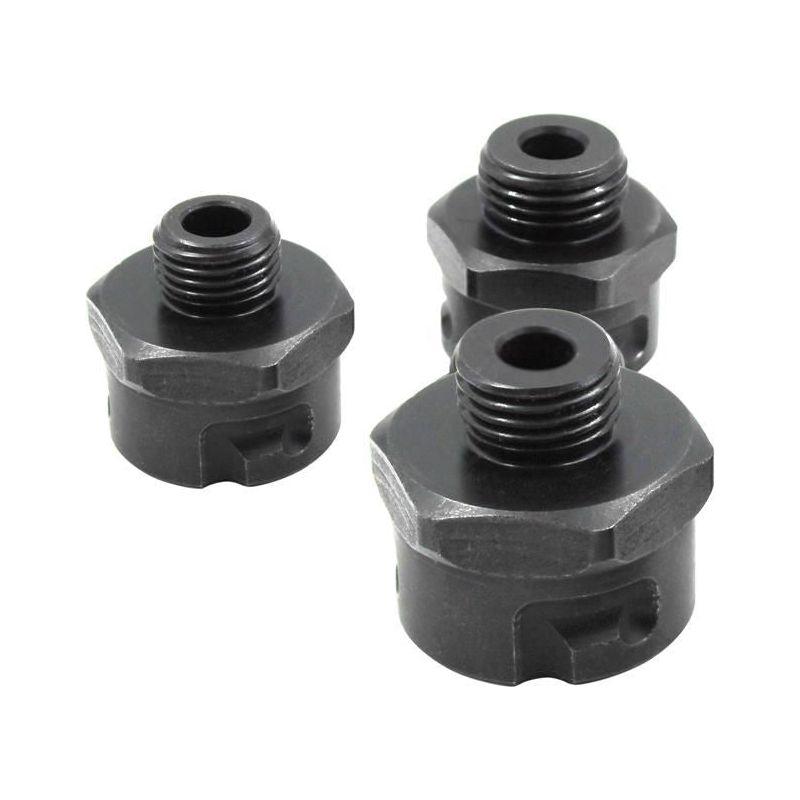 Faithfull Holesaw Arbor Quick Release Nut Set, 3 Piece Faithfull - Dynamic Drive