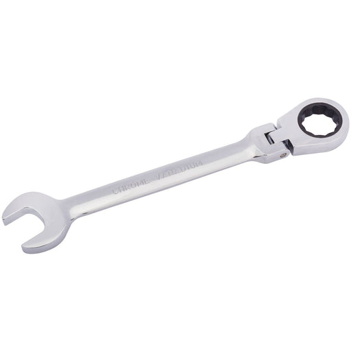 Draper HI-TORQ Metric Flexible Head Ratcheting Combination Spanner, 24mm Draper - Dynamic Drive