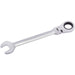 Draper HI-TORQ Metric Flexible Head Ratcheting Combination Spanner, 24mm Draper - Dynamic Drive