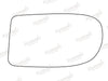Summit Stick-On Standard Mirror Glass fits Renault Espace Mk2 LHS Summit - Dynamic Drive