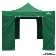 Dellonda Premium Fabric Side Panels - Dark Green Dellonda  - Dynamic Drive