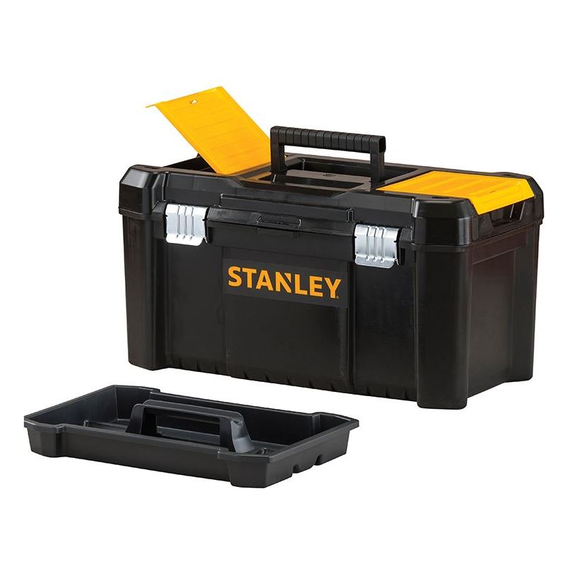 Stanley® Hand Tools Basic Toolbox with Organiser Top 50cm (19in) STANLEY® Hand Tools - Dynamic Drive