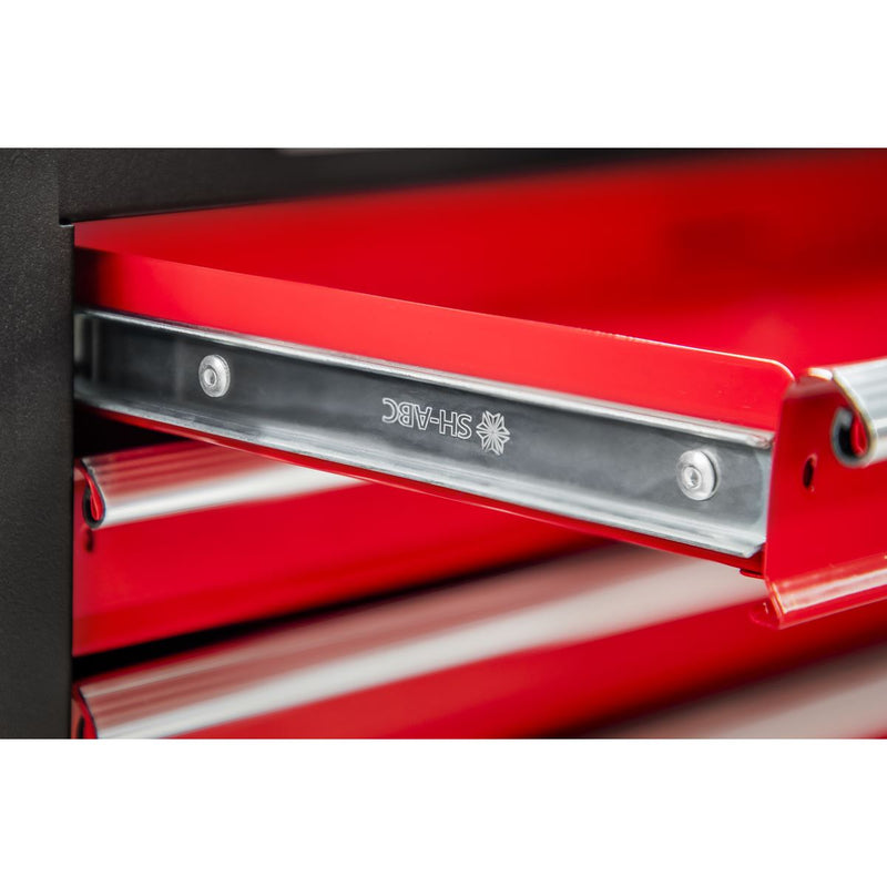 Sealey Topchest & Rollcab Combination 6 Drawer with Ball-Bearing Slides- Red Sealey  - Dynamic Drive