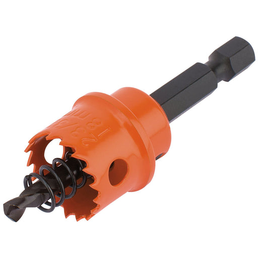 Draper Bi-Metal Hole Saw with Integrated Arbor, 18mm 71972 Draper - Dynamic Drive