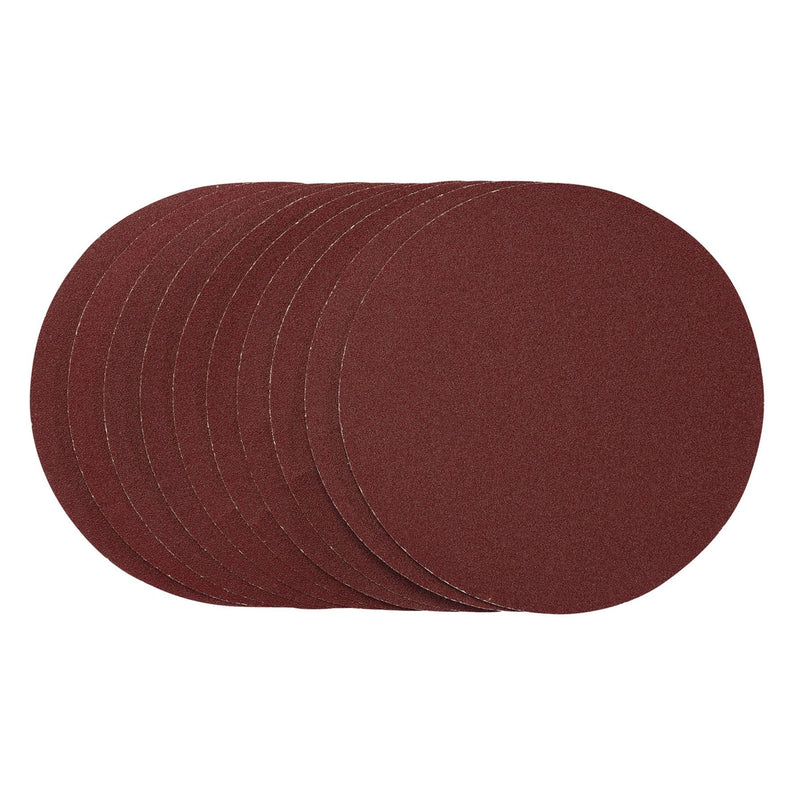 Draper Sanding Discs, 150mm, PSA, 120 Grit, (Pack of 10) 63014 Draper - Dynamic Drive