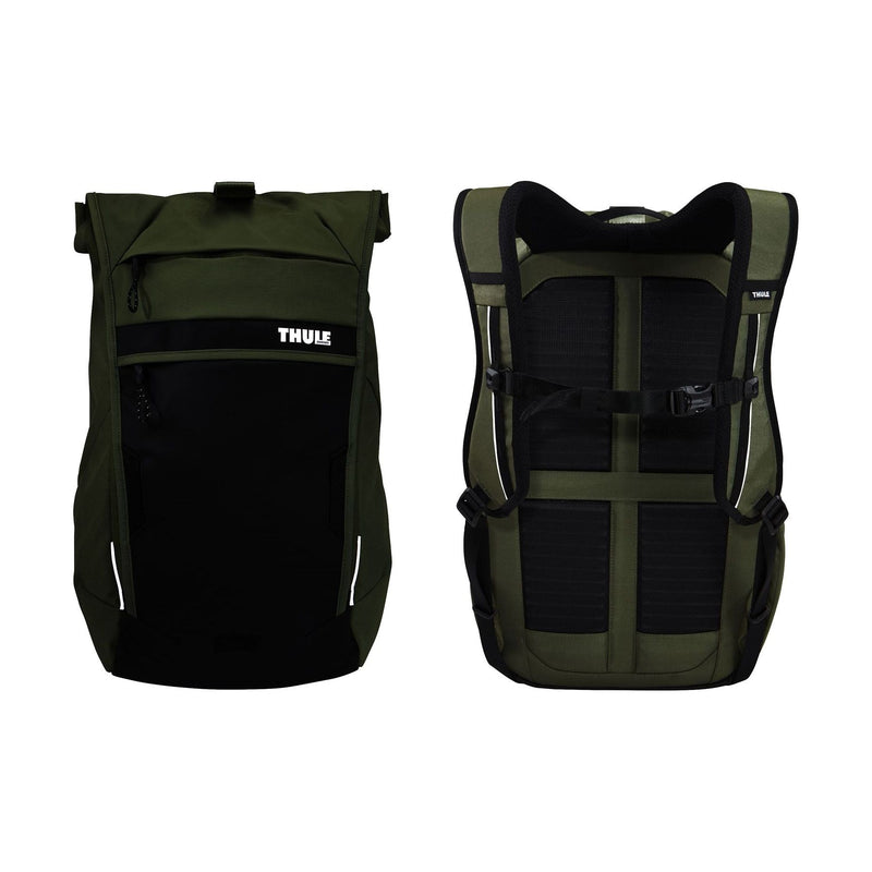 Thule Paramount Commuter Rucksack 18L Olivine Green Cycling Backpack Thule - Dynamic Drive