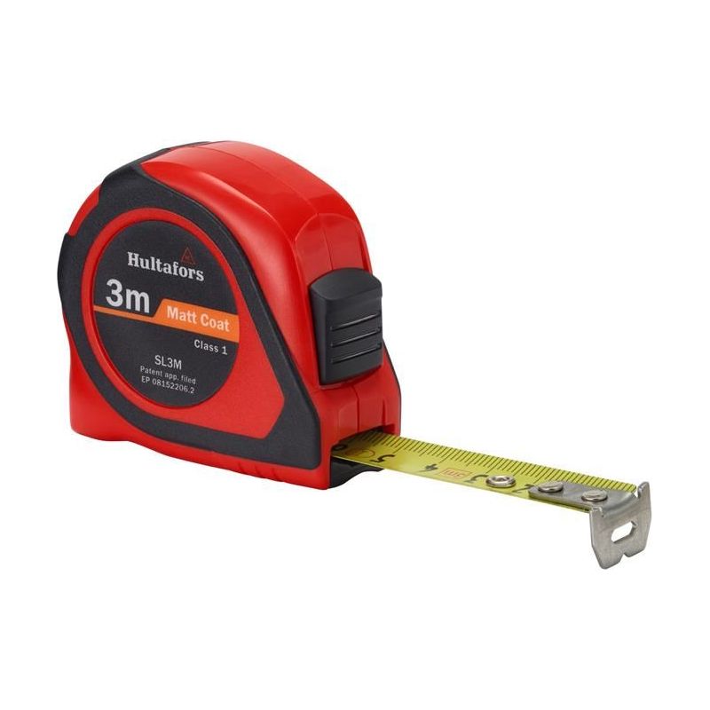 Hultafors SL3M Short Steel Tape 3m (Width 16mm) (Metric only) Hultafors - Dynamic Drive