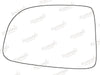Summit Stick-On Standard Mirror Glass fits Kia Carens LHS Summit - Dynamic Drive