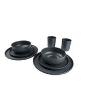 Bo-Camp Industrial Collection Tableware Patom 16 Pieces Anth Bo-Camp - Dynamic Drive