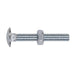 Sealey Coach Bolt & Nut M10 x 75mm Zinc DIN 603 Pack of 50 CBN1075 Sealey  - Dynamic Drive