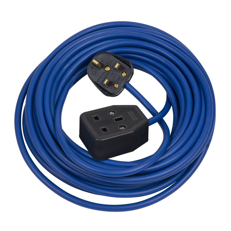 Sealey Extension Lead 14m 240V 13A 1.5mmï EL15240 Sealey - Dynamic Drive
