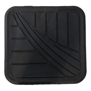 4 Pce Aurora Rubber Mat Set In Black Streetwize  - Dynamic Drive