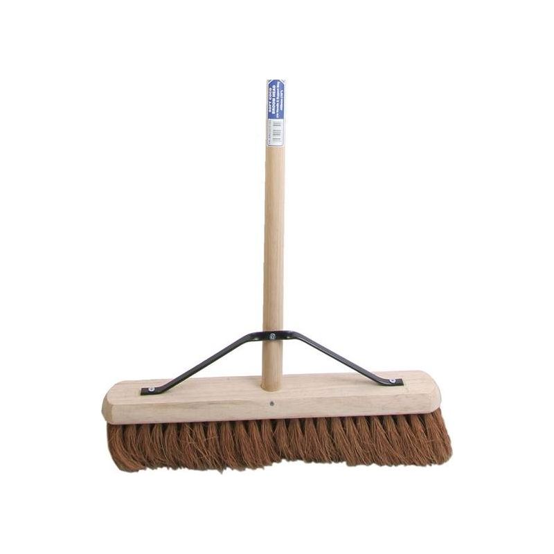 Faithfull Broom Soft Coco 450mm (18in) + Handle & Stay Faithfull - Dynamic Drive
