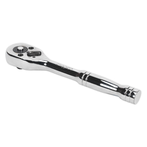 Sealey Ratchet Wrench 1/4"Sq Drive Pear-Head Flip Reverse S0704 Siegen by Sealey - Dynamic Drive
