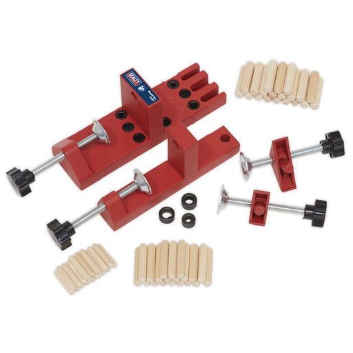 Sealey Universal Dowelling Jig Set DJ01 Sealey - Dynamic Drive