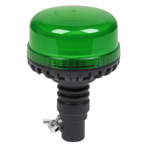 Sealey Warning Beacon SMD LED 12/24V Flexible Spigot Fixing Green WB955LEDG Sealey - Dynamic Drive