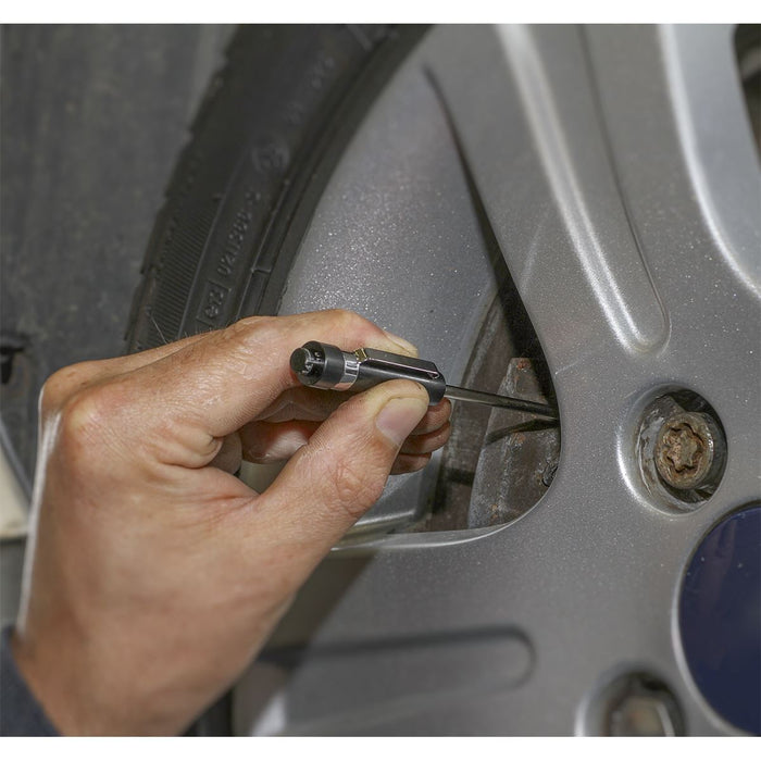 Sealey Brake Pad Thickness Gauge Internal External 1.5-13mm Pads MOT Check Mark Sealey  - Dynamic Drive