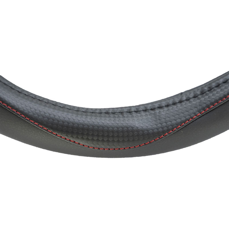 Universal Fit Steering Wheel Cover Soft Faux Leather Sakura  - Dynamic Drive