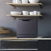 Baridi Tabletop Dishwasher 8 Place Settings 8L Capacity - Black DH88 Baridi - Dynamic Drive