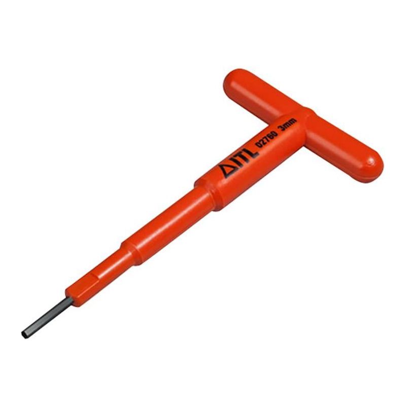 Itl Insulated Insulated Light T Handle Hex Key 3mm ITL Insulated - Dynamic Drive