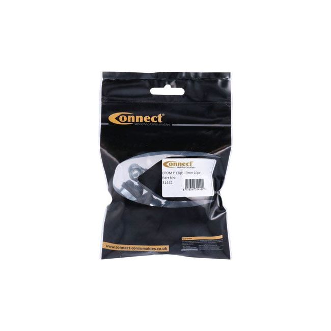 Connect Rubber Lined P Clips 19mm 10pc 31442 Tool Connection - Dynamic Drive