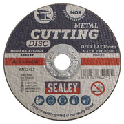Sealey Cutting Disc75 x 1.2mm10mm Bore PTC/3CT Sealey - Dynamic Drive