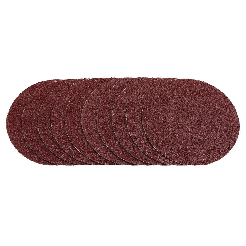 Draper Sanding Discs, 125mm, Hook & Loop, 40G (Pack of 10) 02693 Draper - Dynamic Drive